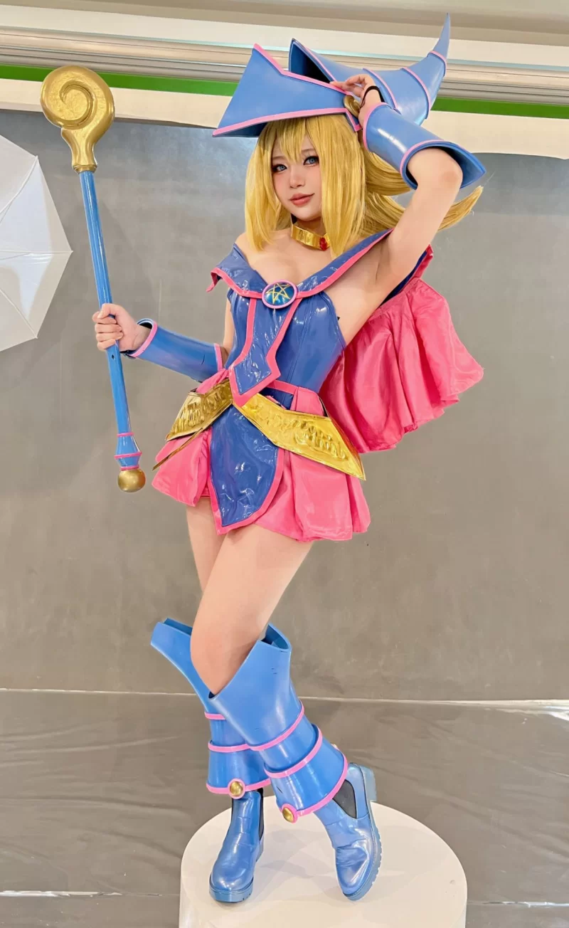Cosplay ZinieQ Vol.042 Dark Magician Girl (Yu Gi Oh)[41P9V-268M][百度网盘]【41P9V+268M】