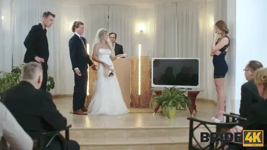 绿帽/ntr 婚礼婚纱专题 欧美婚礼现场众人面前NTR婚纱公共场等合集【31v+86g】