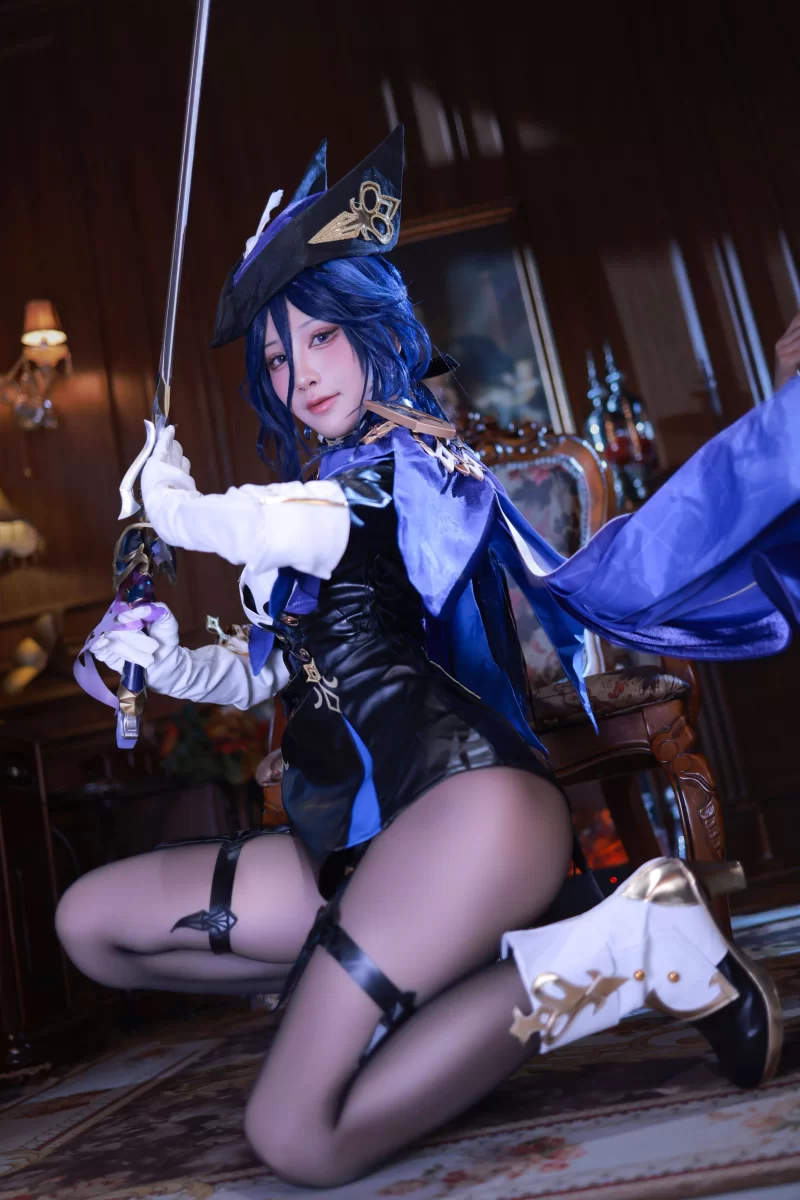 Cosplay 水淼aqua Vol.220 原神 克洛琳德 [79P-462M][百度网盘]【79P+462M】