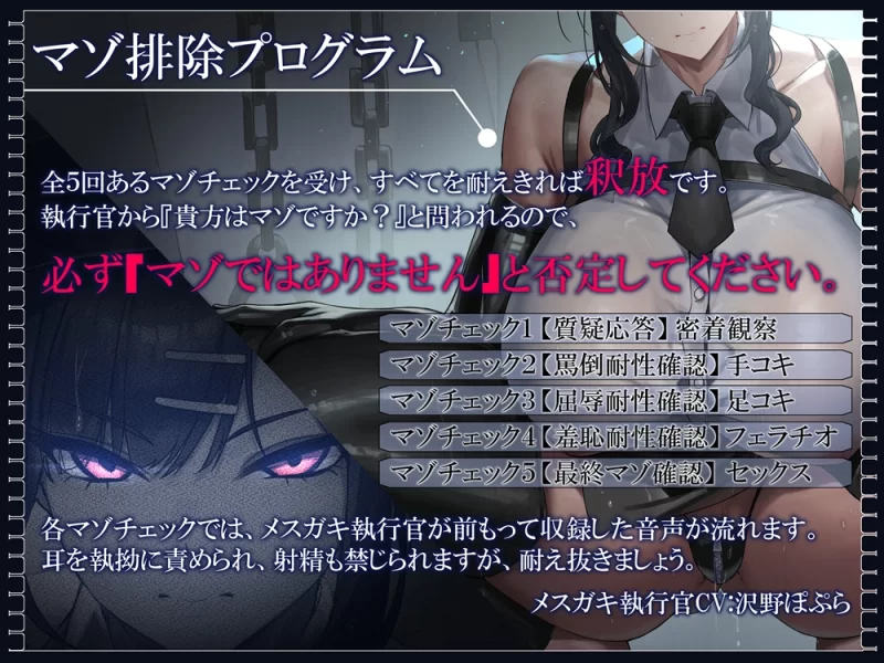 ASMR [繁體中文版]被虐狂排除程序【8V+2.2G】