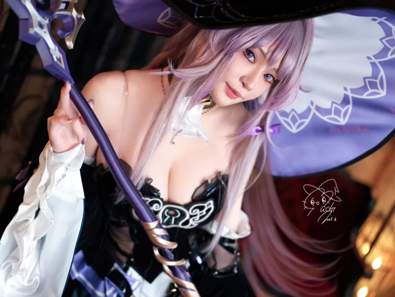 Cosplay Machi马吉_The Herta [37P]【37P+650m】