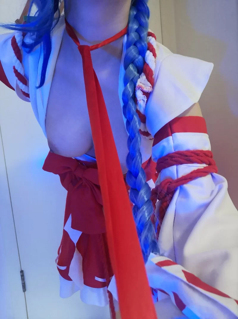 Cosplay 沐沐酱 大乔伊势女巫【npnv+1g】