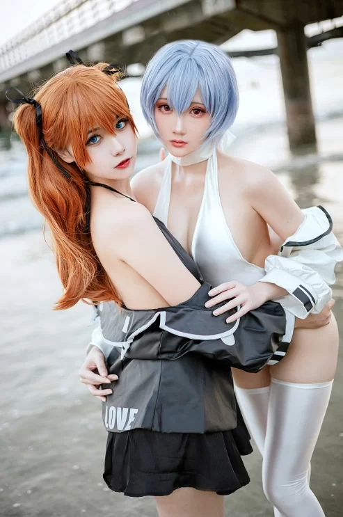 国产coser 瓜希酱&Momoko葵葵 - EVA 双厨狂喜版 62P-550M【62P+550M】