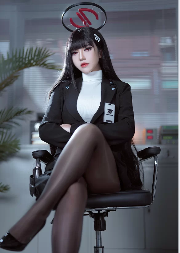 国产coser 半半子 - NO.093 碧蓝档案 调月莉音【60P+8V+477M】