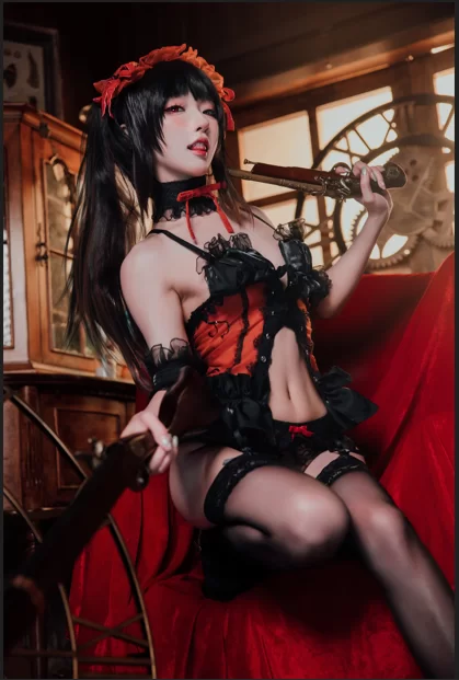 国产coser 阿包也是兔娘 - 时崎狂三 (约会大作战)【36+1G】