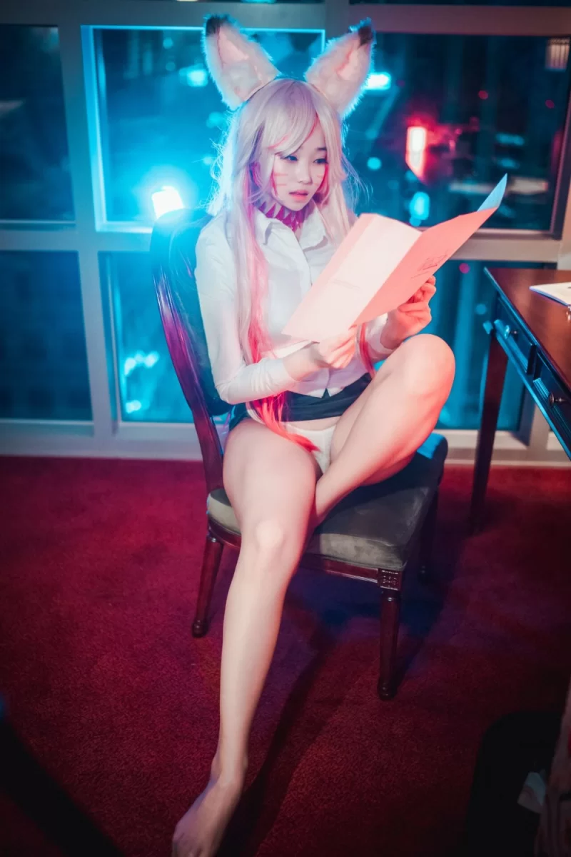 日韩coser DJAWA Photo Bambi (밤비)  Destiny Child Nine-Tailed Fox Tamamo [58P 730MB]【58P+730M】