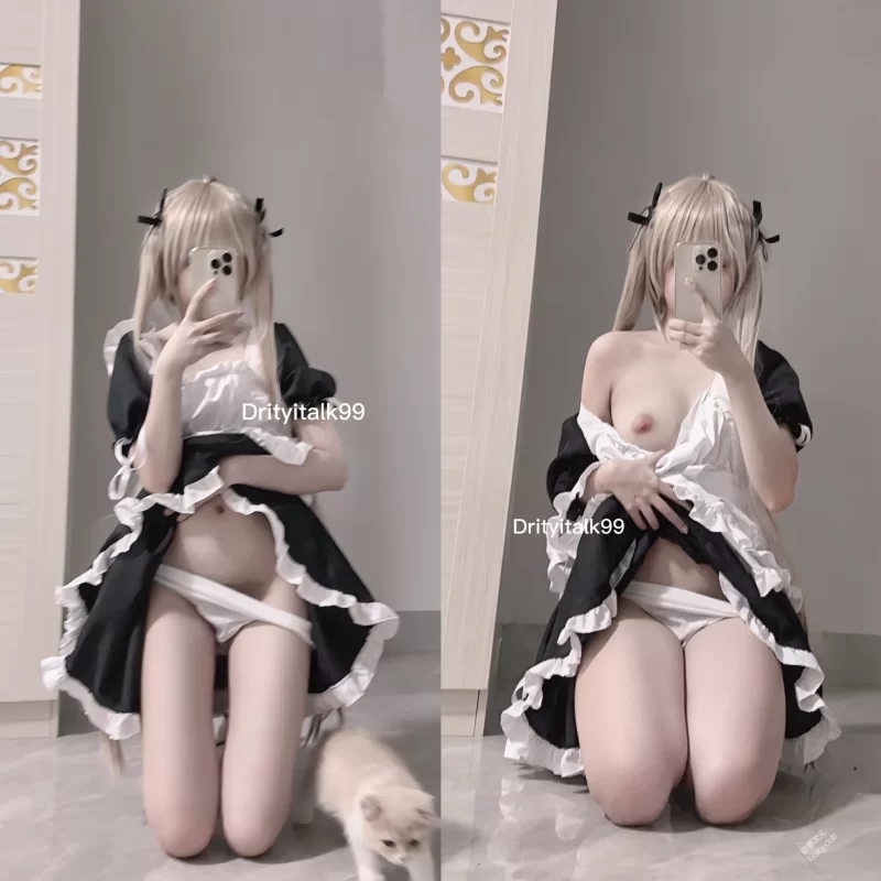 自拍 极品露脸白嫩高挑美少女drityitalk99-各种露奶子换装solo自慰【155V+134P+525m】
