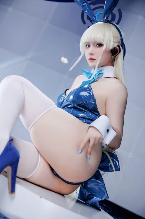 国产coser 屿鱼 - 蔚蓝档案 toki兔女郎 28P-39M【28P+39M】