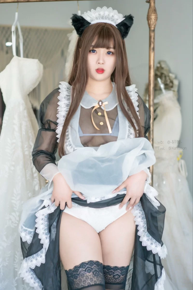 国产coser 轩萧学姐 透明女仆 [28P-44MB]【28P+44M】