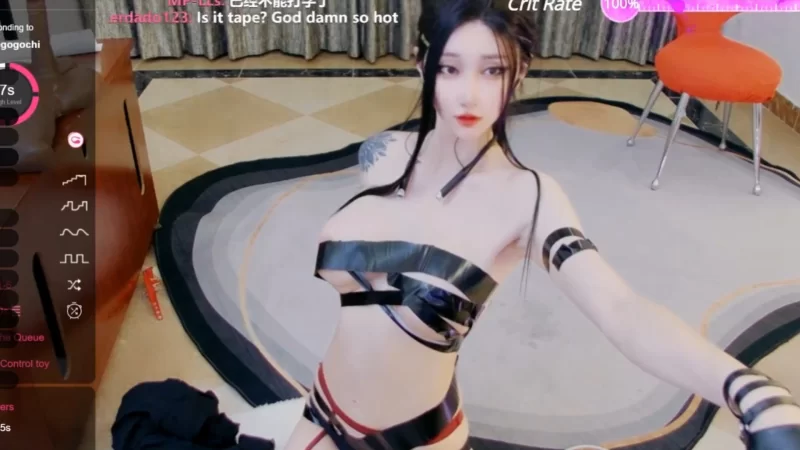 美女御姐 Stripchat国产极品尤物女主播「610HeiZhen」难得的l露脸开票！【1v+1.03G】
