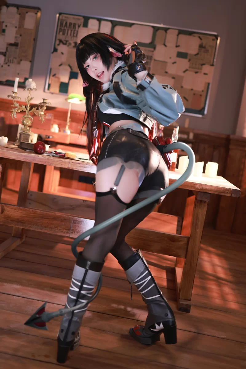 国产模特 水淼Aqua cosplay Jane Doe - Zenless Zone Zero【91P+237.69M】