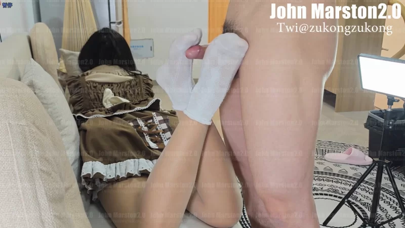 美腿/足控 john marston棕Lolita肉丝棉袜足交【13v+7g】