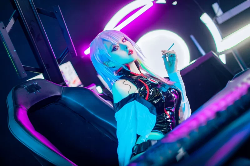 国产coser Natsuko夏夏子 –  赛博朋克边缘行者Lucy[61P-451MB]【61P+451M】