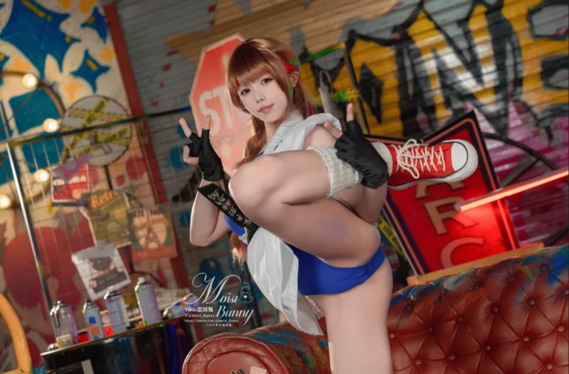 国产coser 咬一口兔娘 NO.211 04月作品『拳皇-坂崎百合』 Shake it【83P1V+1.67GB】