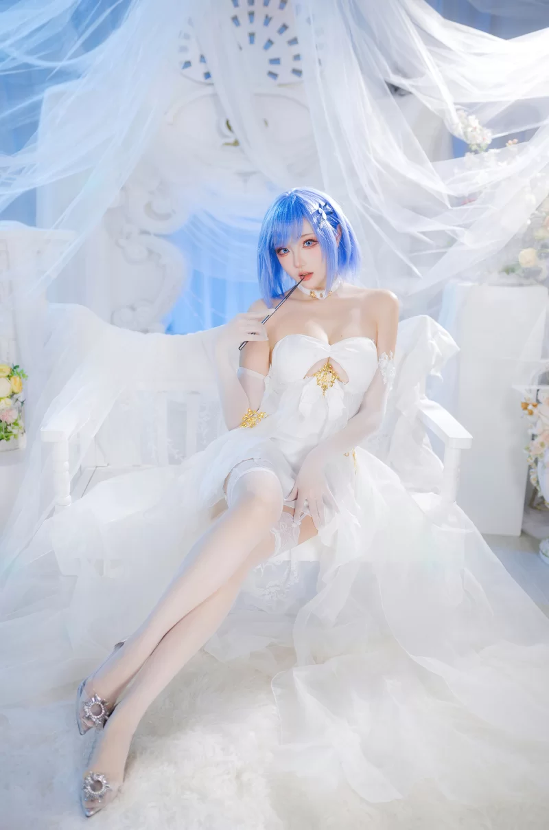 国产coser 瓜希酱 - NO.132 碧蓝航线 恰巴耶夫 白骑兵的旋律【20P+186MB】