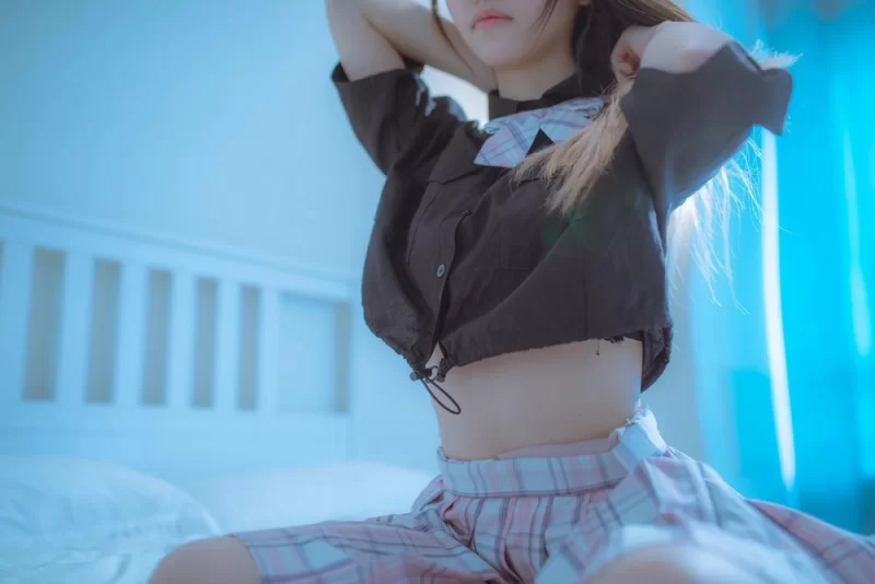 高颜值美女 ⫶ 鹿初 ⫶ 专属清纯小母狗《制服ＪＫ》[母狗/精品/唯美]【1+6m】