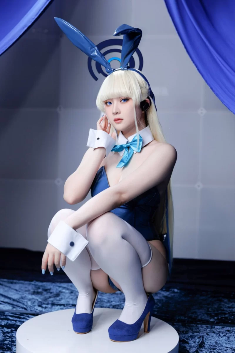 国产coser 屿鱼－蔚蓝档案 toki兔女郎 [28P 39MB]【28P+39P】