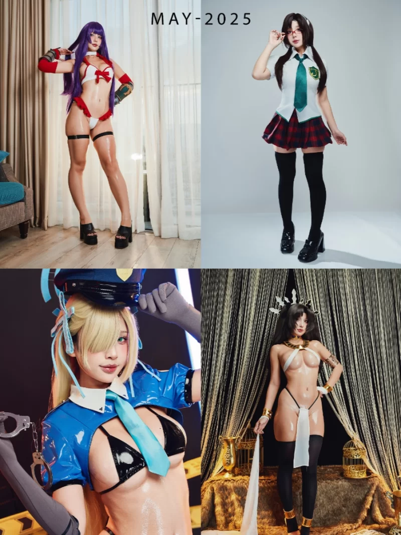 Cosplay [Cosplay/PuyPuy Chan]5月组合包 May-2025 Bundle 玛尔达/一之濑明日【1+18G】