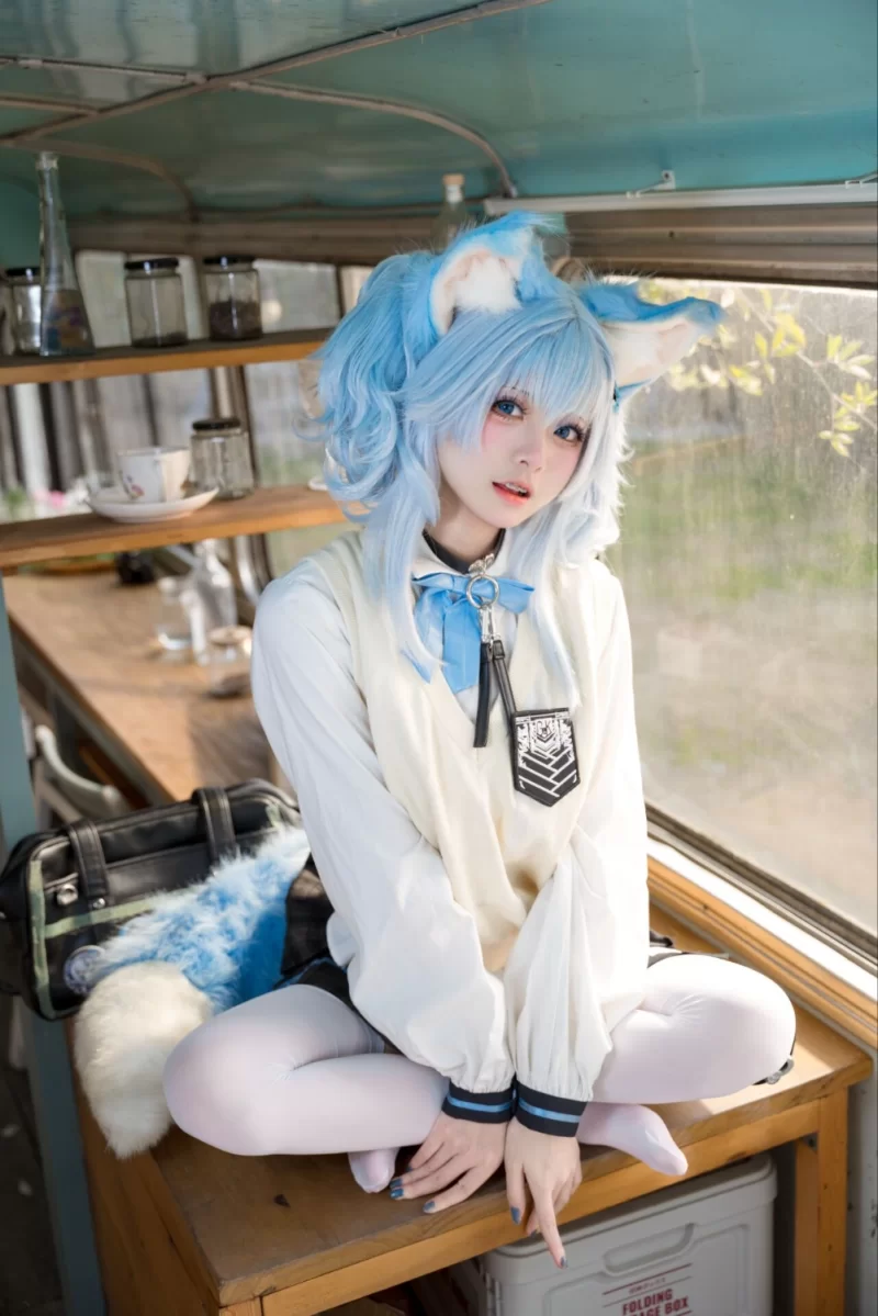 国产coser 九柒喵 －pa15超高校级心跳物语 [44P 348.73 MB]【44P+348M】