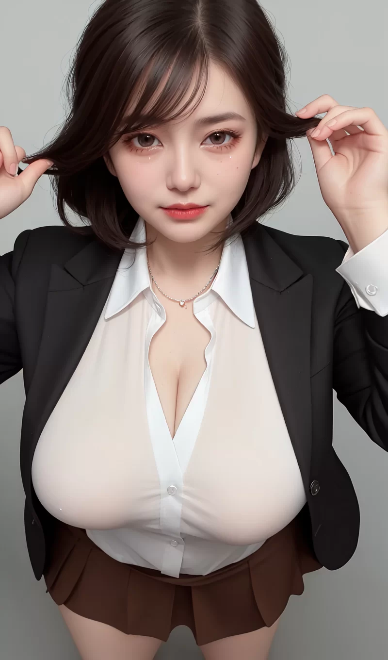 虚拟人 短发制服【1+10M】