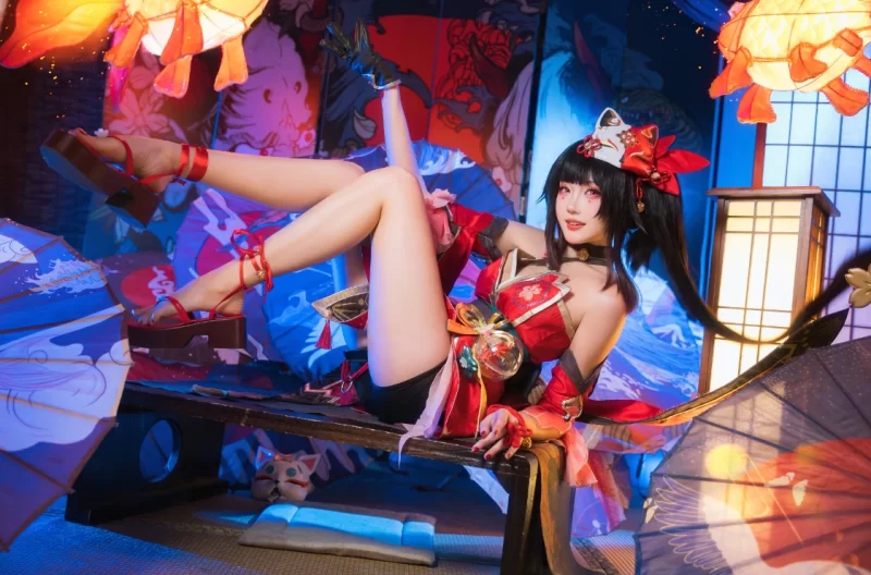 国产coser 瓜希酱 - 崩坏星穹铁道 花火 21P-150M【21P+150M】