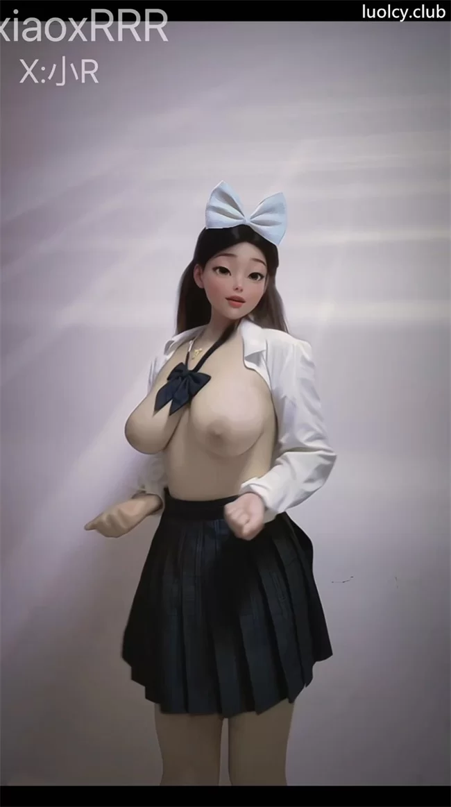 福利姬 小R –  巨乳萝莉 抖奶裸舞 1合集【64V+7.69G】