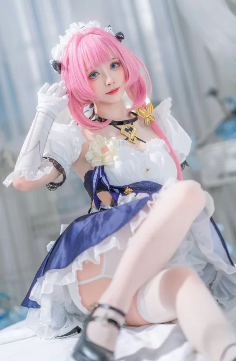 国产coser 大大卷卷小卷 - 崩坏3 爱莉希雅女仆 29P-169M【29P+169M】