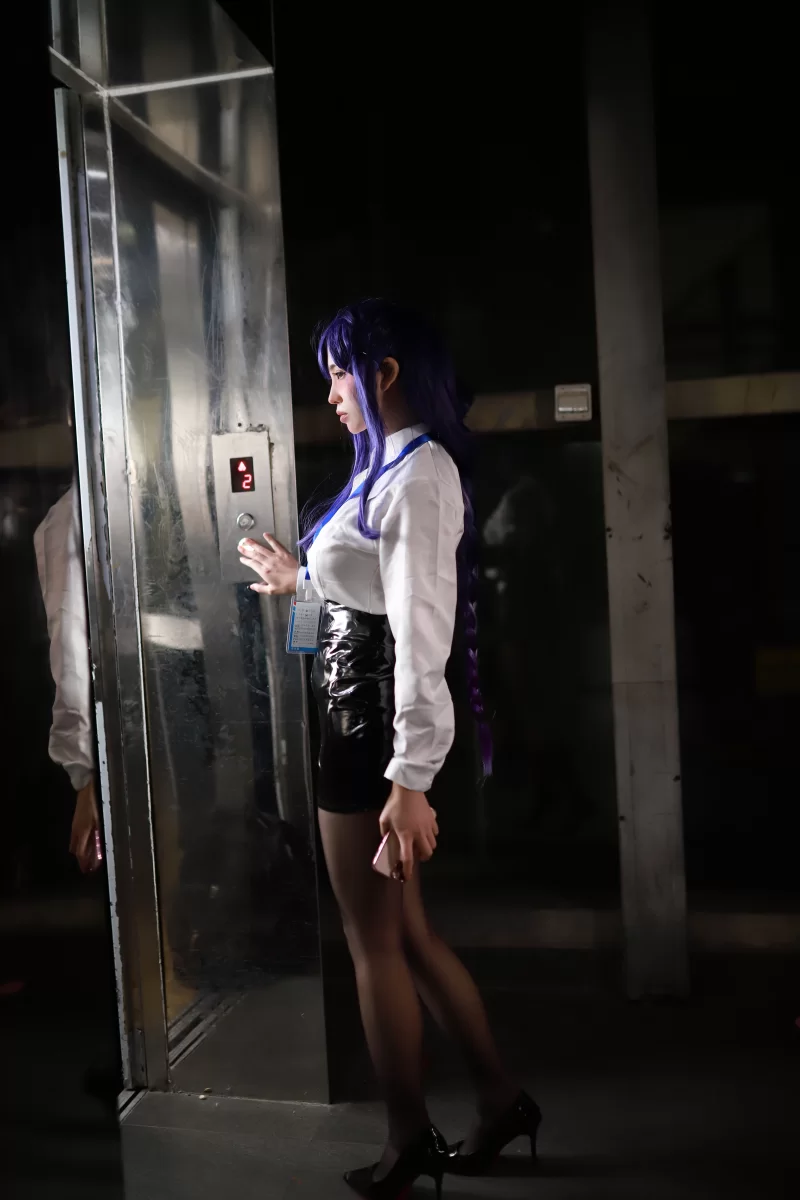 国产coser 上杉绘梨落 - NO.002 雷电将军同人【58P+488MB】