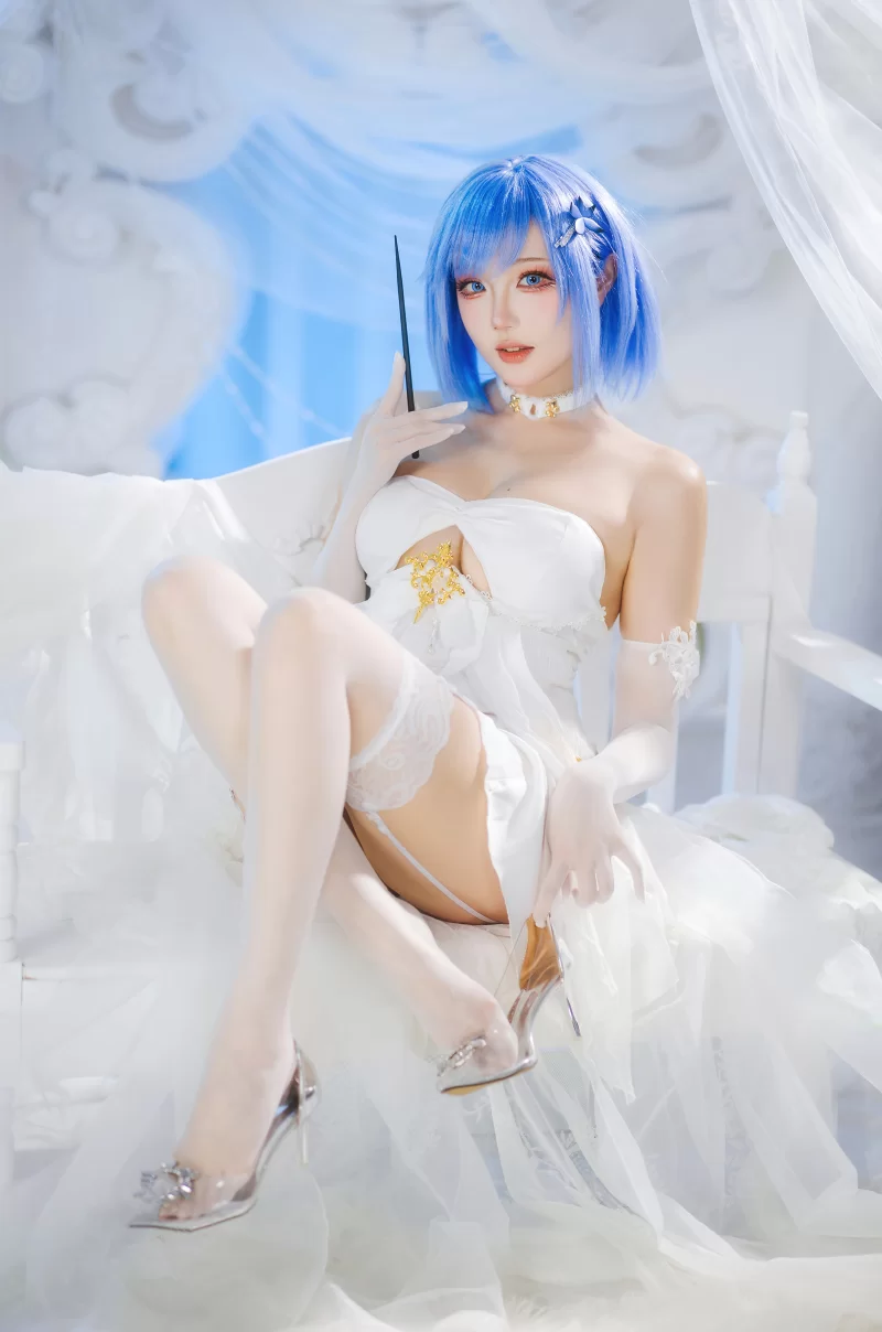 国产coser 瓜希酱 - NO.132 碧蓝航线 恰巴耶夫 白骑兵的旋律【20P+186MB】