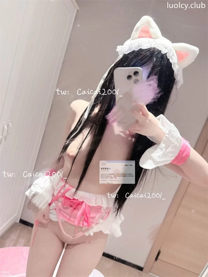 福利姬 菜菜萝莉 – 白虎一线天 极品萝莉 贫乳福利姬 私拍福利【228PnV+881MB】