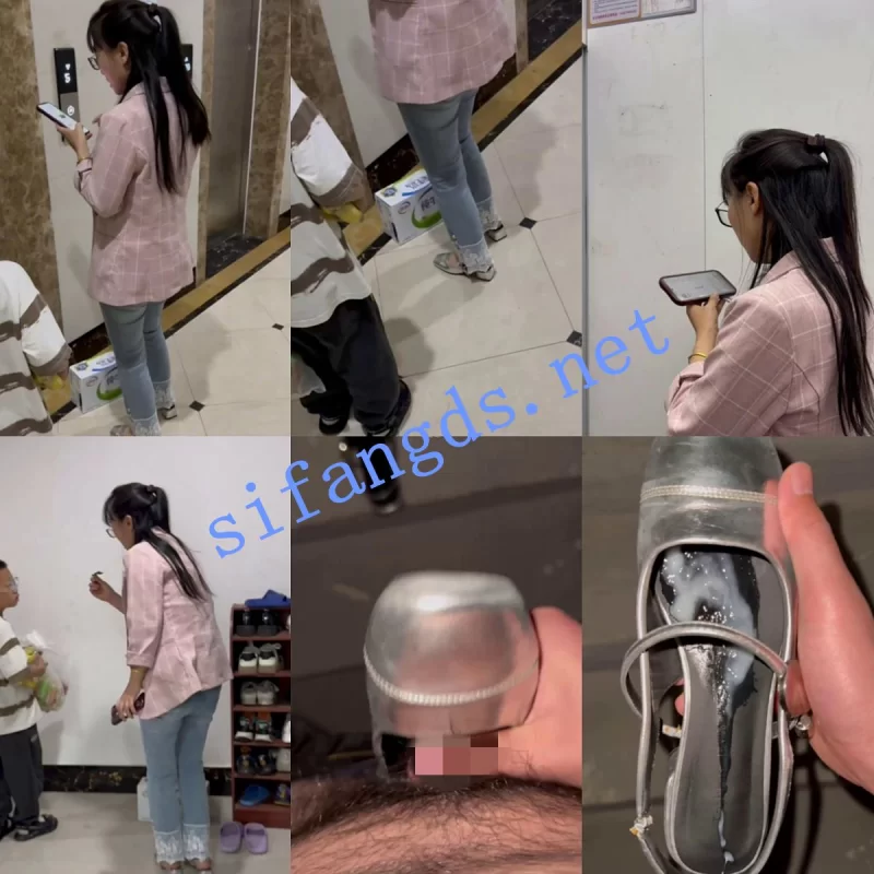 自拍 [扫楼打胶]真实尾随跟踪到家门口 打胶各种鞋子【14V+3.2G】