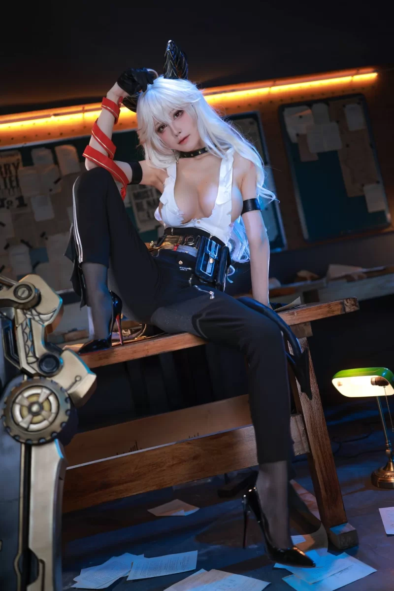国产coser 水淼 - 鸣潮 赞妮【69p+130M】