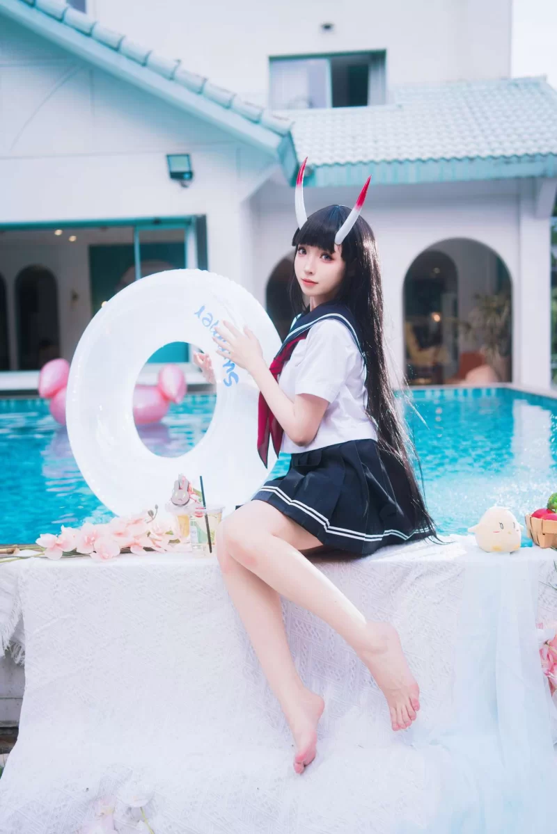 Cosplay 封疆疆v Vol.062 ＆祖木子 碧蓝航线 能代 酒匂 [43P-241M][度盘]【43P+241M】