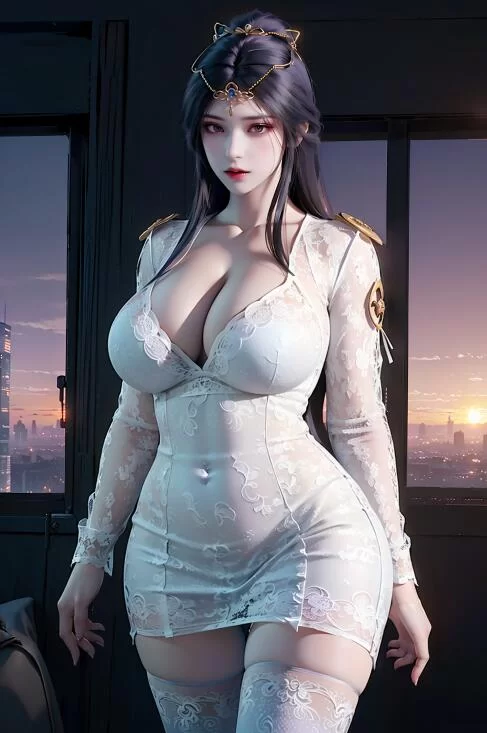 唯美 爱发电003-星辰变-玉贵妃-蕾丝旗袍【98p+835m】