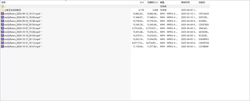 欧美主播 mollyflwers（3）【12v+117g】