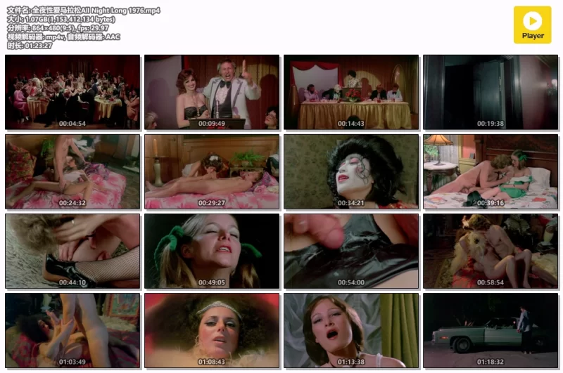 欧美 [欧美四级]全夜性爱马拉松All Night Long 1976【1V+1.07G】