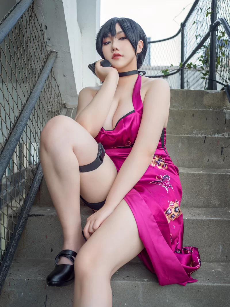 国产coser 麻花酱 生化危机 艾达王[38P1V-515MB]【38p1v+240.m】