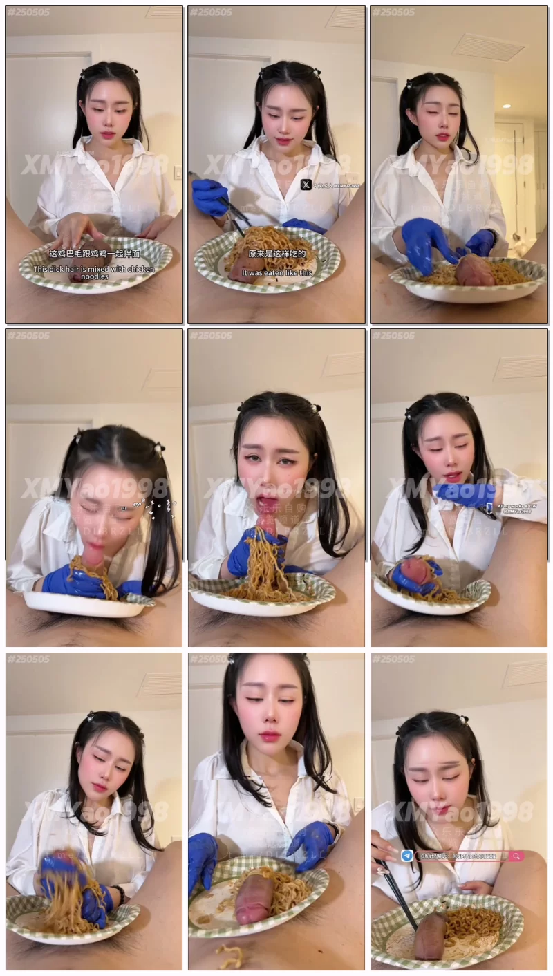 口交 ✨极品人妻[汐梦瑶]6.9NEW❤️《鸡巴精液火鸡面》✨【1v+1.12G】