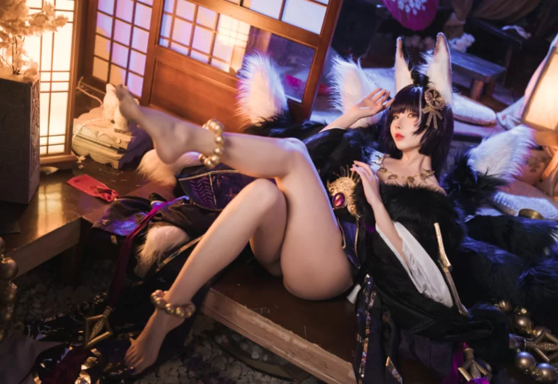 国产coser rioko凉凉子 肉扣热热子_碧蓝航线（武藏）[30P]【30P+300m】