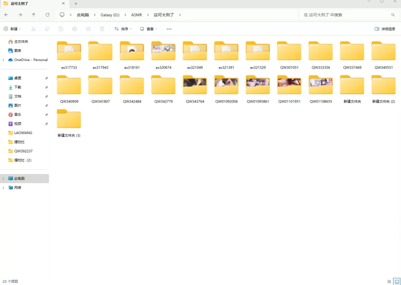 合集类 “这可太刑了”补档【16+11.2G】
