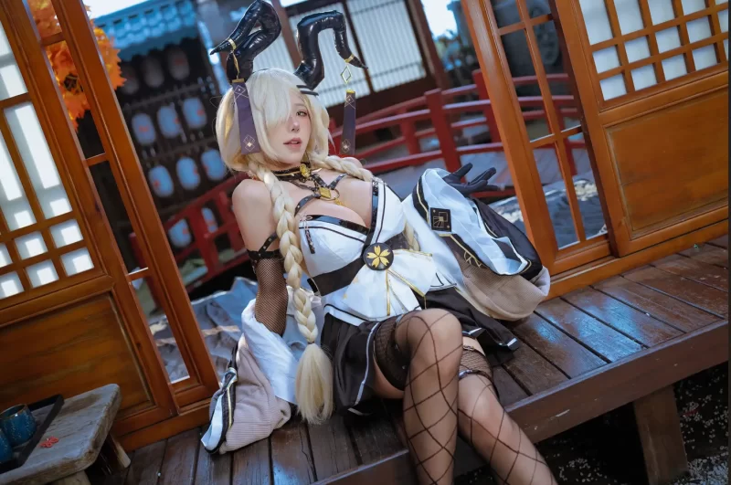 国产coser 兔娘(团子兔)｜Yiko湿润兔【1+31m】