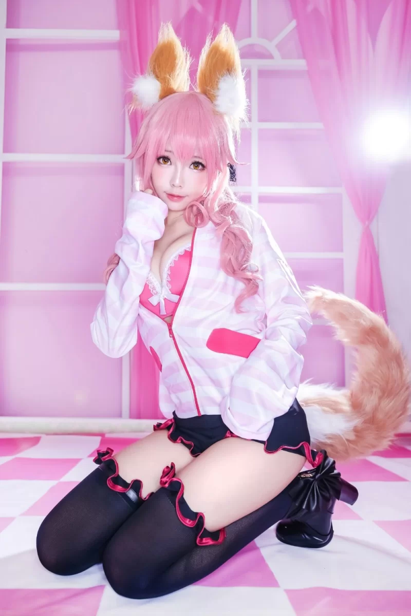 国产coser ElyEE子 玉藻前-私房少女 [31P 78.55 MB]【31P+78M】