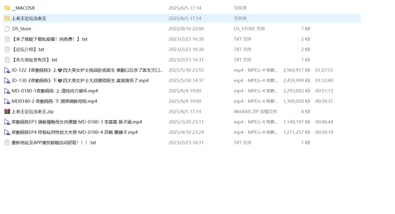 自拍 国产《夜勤病棟》系列合集【6V+10.9G】