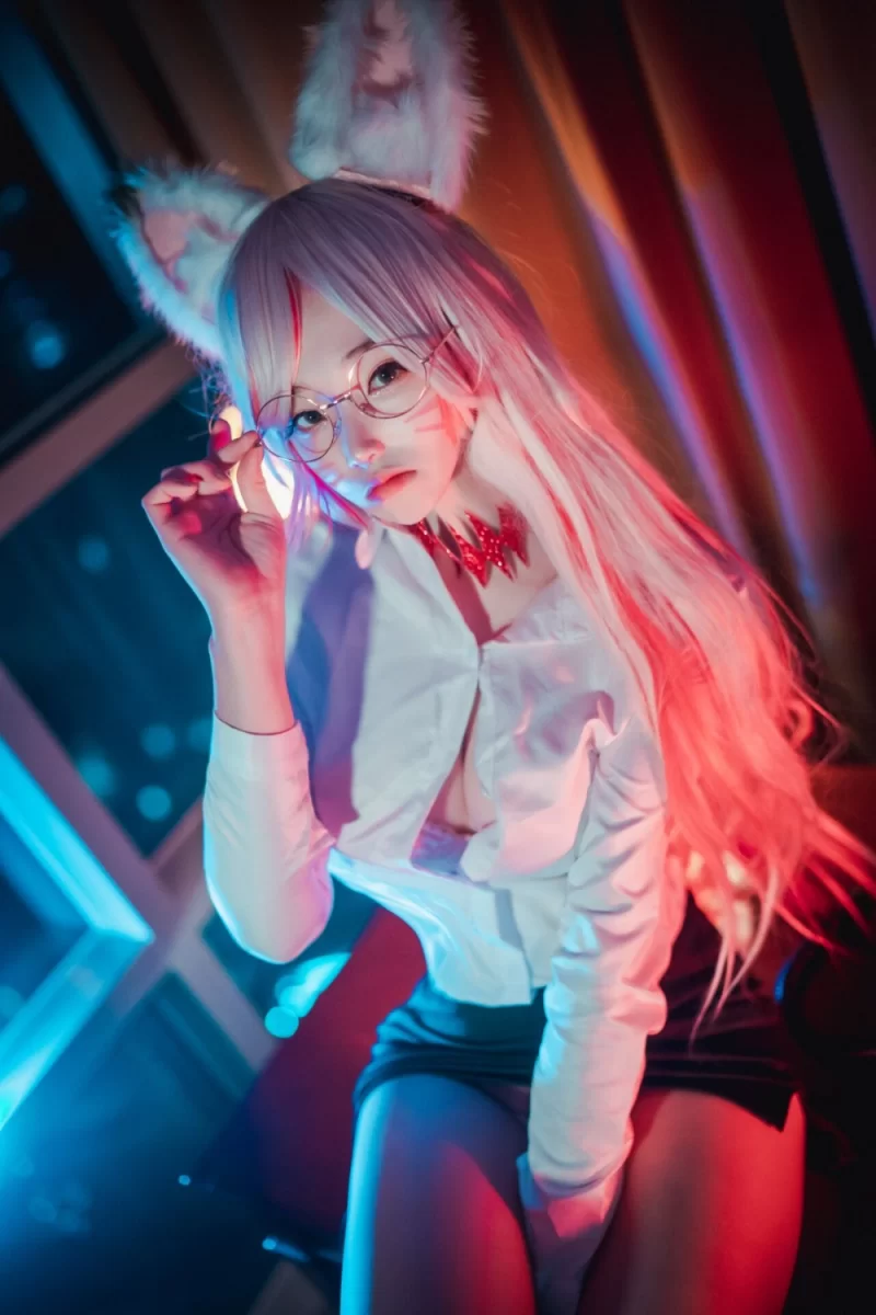 日韩coser DJAWA Photo Bambi (밤비)  Destiny Child Nine-Tailed Fox Tamamo [58P 730MB]【58P+730M】