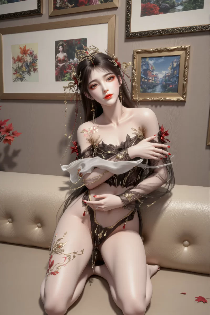 动漫 AI 完美世界 火灵儿 凤冠 56P【56P+564M】