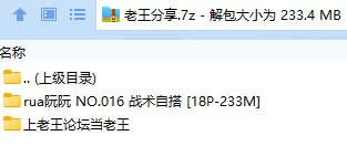 福利姬 rua阮阮 NO.016 战术自搭【18P-+233M】