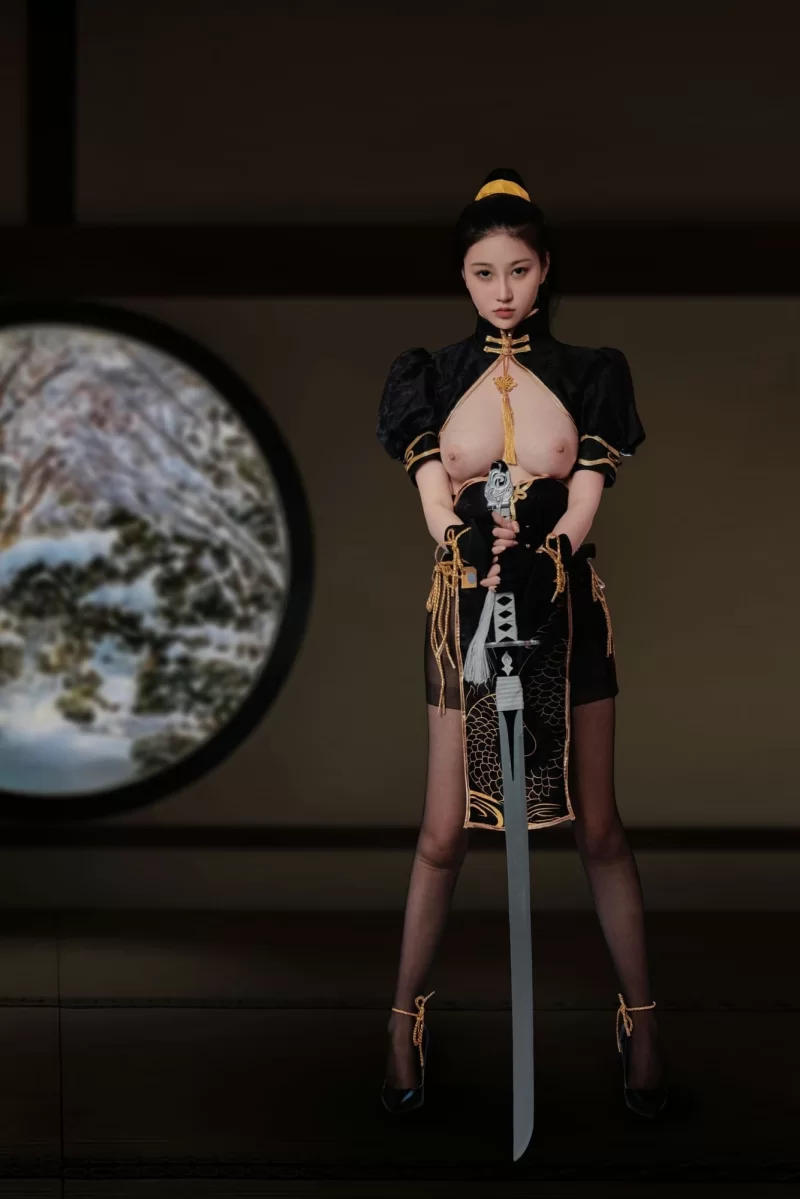 国产coser 气质上乘｜年年《白玉兰》《青丝》古风汉服巨乳小娘子【1+21m】