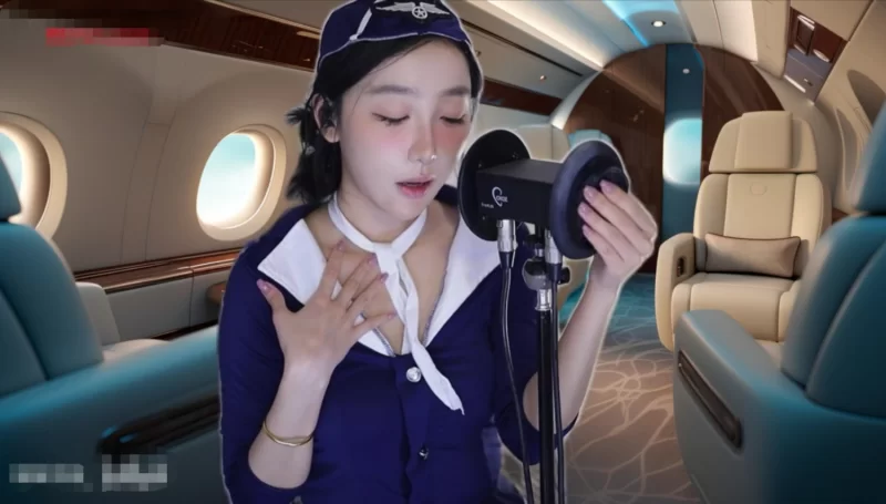 ASMR B站ASMR博主[酥酥学姐]你的专属空姐来帮你做一个近距离的护理【1V+116M】