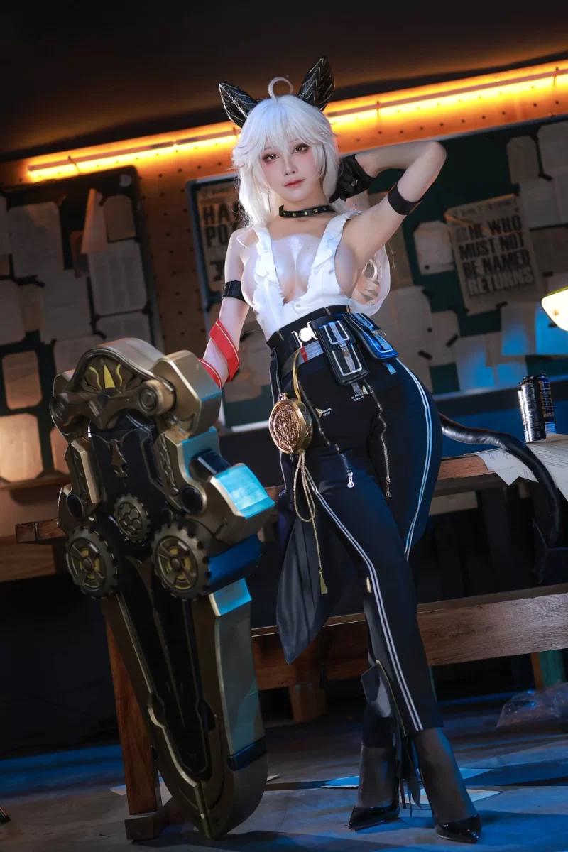 国产coser 水淼 - 鸣潮 赞妮【69p+130M】