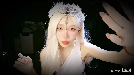 ASMR 秋水_温柔神女の催眠课程_风铃_史莱姆噗噗_口水画【1v+309m】